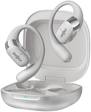 SHOKZ NEW OpenFit 2  Open Ear Headphones  Dolby Audio Enabled  Comfortable Earbuds with Soft Ear Hooks  48H Playtime  IP55 Water Resistant  USB C Fast Charging  Wireless Charging  Carrying Bag  Black