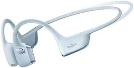 SHOKZ New OpenRun Pro 2 Mini  Open Ear  Bone Conduction Sport Headphones  with Reflective Strip  Sweat Resistant  Workout Headphones  Secure  Wireless  Comfortable Fit Deep Bass and Smart Mic App