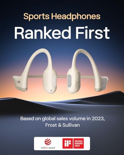 SHOKZ OpenRun Pro Bone Conduction Headphones  Open Ear Bluetooth Wireless Sport Headphones for Running and Workout  Sweat Resistant  Long Battery Life  Premium Deep Bass  Mic with Hair Band  Black