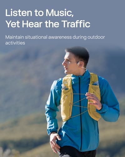 SHOKZ OpenRun Pro Bone Conduction Headphones  Open Ear Bluetooth Wireless Sport Headphones for Running and Workout  Sweat Resistant  Long Battery Life  Premium Deep Bass  Mic with Hair Band  Black