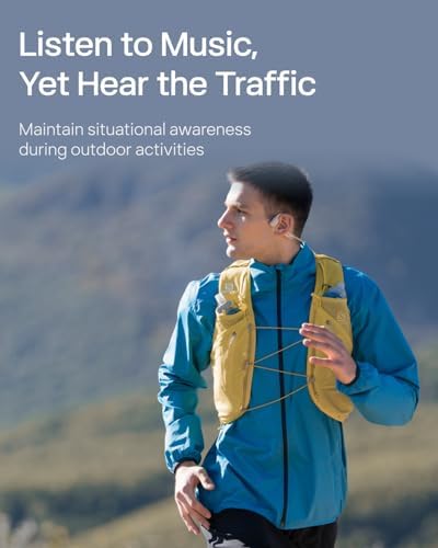 SHOKZ OpenRun Pro Bone Conduction Headphones  Open Ear Bluetooth Wireless Sport Headphones for Running and Workout  Sweat Resistant  Long Battery Life  Premium Deep Bass  Mic with Hair Band  Black