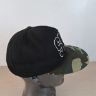 SICK ADJUSTABLE SNAPBACK BASEBALL HAT/CAP  BLACK/CAMO  OUTDOOR/SPORTS
