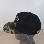 SICK ADJUSTABLE SNAPBACK BASEBALL HAT/CAP  BLACK/CAMO  OUTDOOR/SPORTS