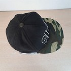 SICK ADJUSTABLE SNAPBACK BASEBALL HAT/CAP  BLACK/CAMO  OUTDOOR/SPORTS