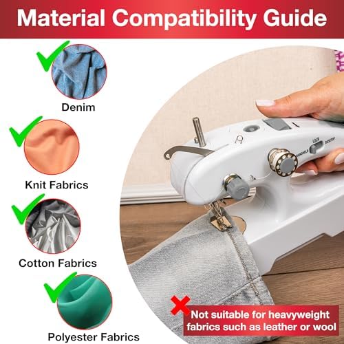 SINGER Stitch Quick   Portable Cordless Mending Machine Bundles  Two Thread Stitch Quick   & Bundle 
