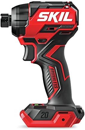 SKIL PWR CORE 20 Brushless 20V 1/4 Hex Compact Impact Driver Kit with 3 Speed & Halo Light & One Handed Collet Including 2 0Ah Battery and Charger  ID6739B 10