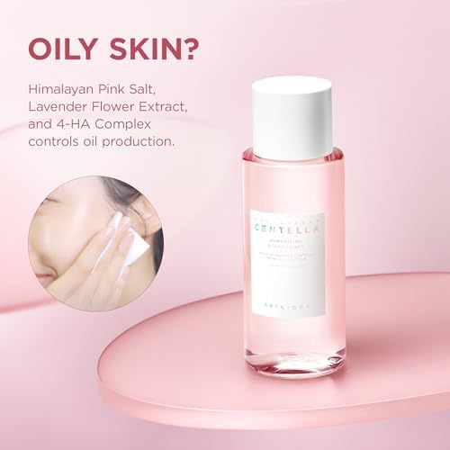 SKIN1004 Poremizing Clear Toner 7 10 fl oz  210ml  Korean Face Toner with Himalayan Pink Salt & Madagascar Centella  Facial Toner for Pore Care & Oil Balance  Hydrating Essence  Korean Skin Care