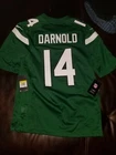 SMALL NIKE Men s New York Jets Sam Darnold #14 On Field Jersey Style 913128 397 