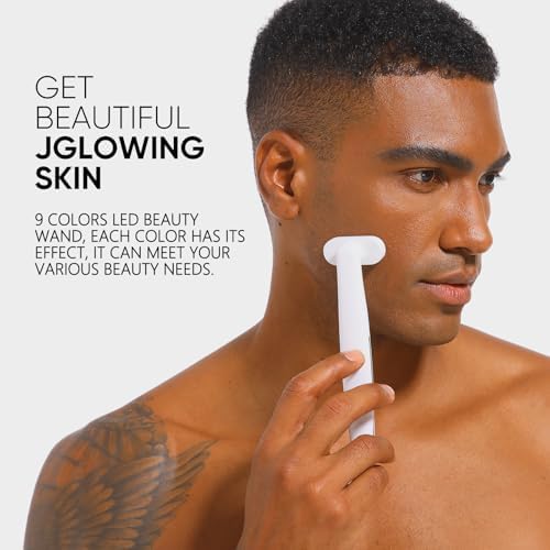 SMOOTHGLOW 2 0 PRO 4D LED Red Light Therapy for Face and Neck    Light Therapy Wand red Light Therapy Holiday Gifts for Women   Without Base