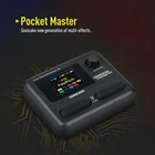 SONICAKE Pocket Master Guitar Modeling IR Cabinets Multi Effects Pedal Stereo 