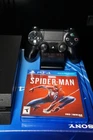 SONY PLAYSTATION 4 SYSTEM 500GB CUH 1001A CONTROL LER CHARGING DOCK   SPIDERMAN