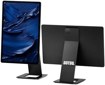 SOTSU FlipAction Pro 16 Gen2 Premium Portable Monitor   Super Compact   Pivot Rotate   2560x1600 DCI P3   120Hz   400 Nits   Full Metal CNC   Perfect Match for Mac and Windows  Metallic Gray 