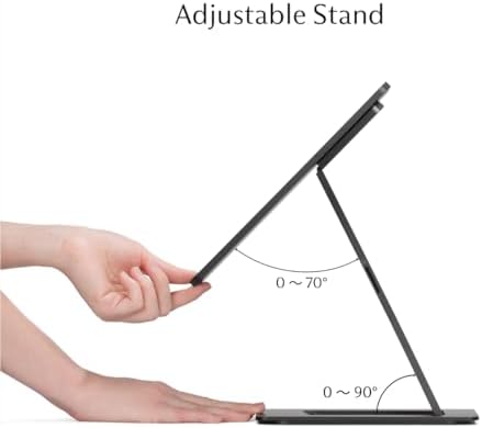 SOTSU FlipAction Pro 16 Gen2 Premium Portable Monitor   Super Compact   Pivot Rotate   2560x1600 DCI P3   120Hz   400 Nits   Full Metal CNC   Perfect Match for Mac and Windows  Metallic Gray 