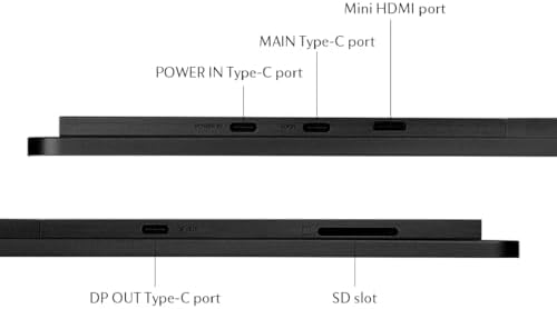 SOTSU FlipAction Pro 16 Gen2 Premium Portable Monitor   Super Compact   Pivot Rotate   2560x1600 DCI P3   120Hz   400 Nits   Full Metal CNC   Perfect Match for Mac and Windows  Universe Black