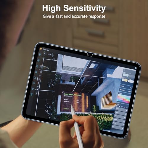 SPARIN Screen Protector for iPad A16 2025 11th  11 Inch  /10th Generation 2022  10 9 Inch   2 Pack Tempered Glass for iPad 11/10 Gen  Case Friendly  Anti Scratch  Touch Sensitive