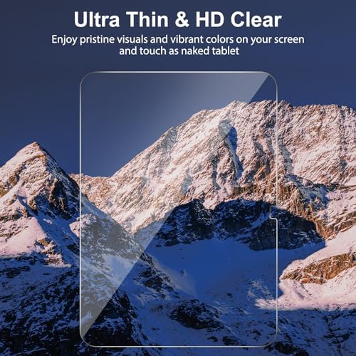 SPARIN Screen Protector for iPad A16 2025 11th  11 Inch  /10th Generation 2022  10 9 Inch   2 Pack Tempered Glass for iPad 11/10 Gen  Case Friendly  Anti Scratch  Touch Sensitive