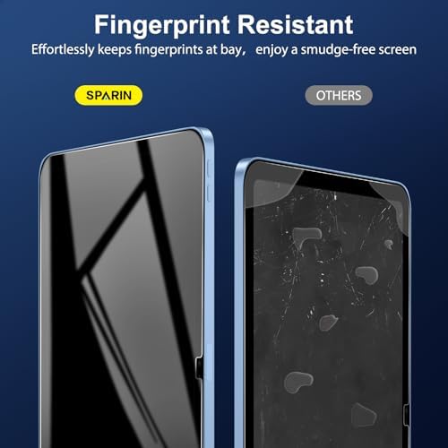 SPARIN Screen Protector for iPad A16 2025 11th  11 Inch  /10th Generation 2022  10 9 Inch   2 Pack Tempered Glass for iPad 11/10 Gen  Case Friendly  Anti Scratch  Touch Sensitive