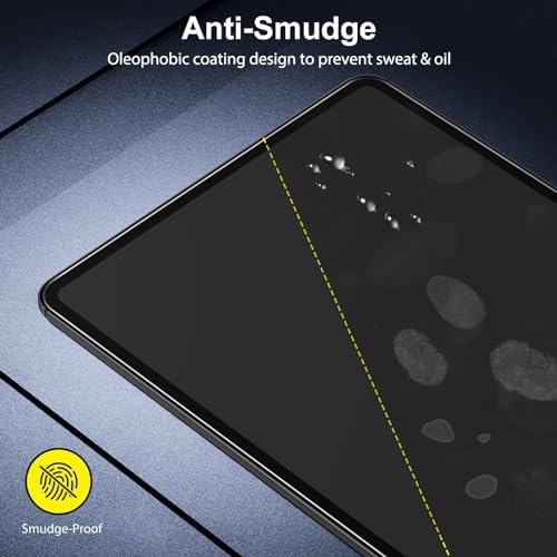 SPARIN Screen Protector for iPad Air 13 Inch M4 2026 & M3 2025 & M2 2024  8th/7th/6th Generation  & iPad Pro 13 Inch M5/M4  8th/7th Gen   Case Friendly  2 Pack Tempered Glass  Support Apple Pencil