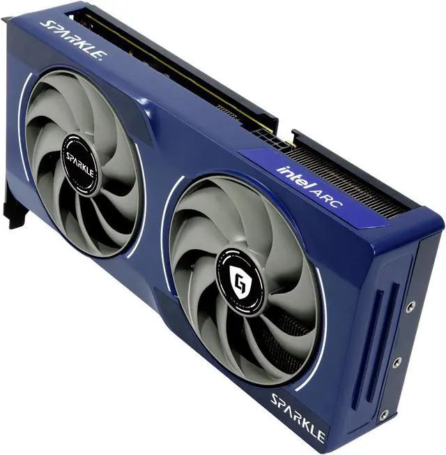 SPARKLE Intel Arc B570 GUARDIAN OC Graphics Card  10GB GDDR6  TORN  Cooling 2 0  Axial Fan  Breathing Light  Metal Backplate  SB570G 10GOC  Intel Battlemage Graphics Card