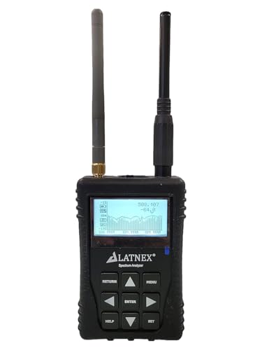 SPA 7GE RF Explorer Spectrum Analyzer  6G Combo  Handheld Frequency Analyzer for Ham Radio  Wireless Devices  WiFi Networks  Audio Engineers  SPA 7GE  50KHz to 6 1GHz and Up to 7 5GHz 
