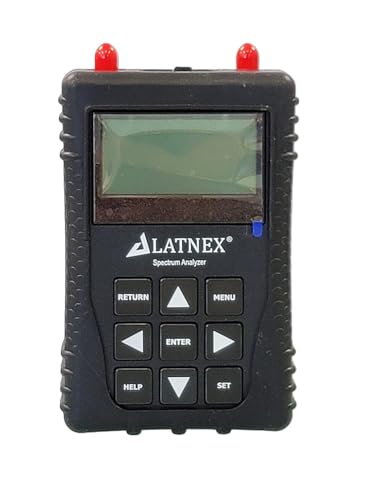 SPA 7GE RF Explorer Spectrum Analyzer  6G Combo  Handheld Frequency Analyzer for Ham Radio  Wireless Devices  WiFi Networks  Audio Engineers  SPA 7GE  50KHz to 6 1GHz and Up to 7 5GHz 