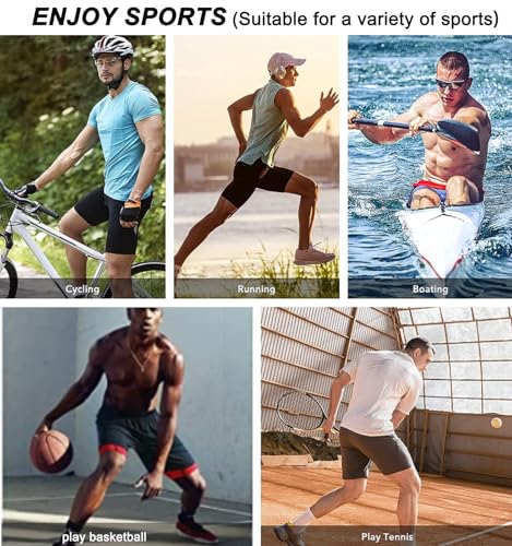 SPVISE Compression Shorts Men 1/3 Pack Dry Fit Compression Underwear Spandex Running Shorts Workout Athletic Shorts Pocket