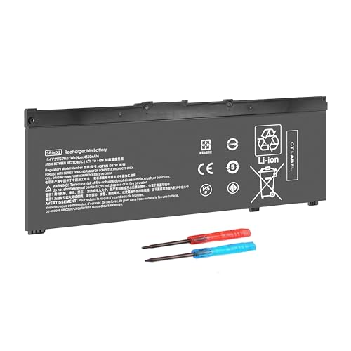 SR04XL SR03XL Replacement hp Omen 15 dc Laptop Battery for HP Omen 15 dc0xxx 15 dc1xxx 15 cx0xxx 15 ce0xx 15 cb0xx Gaming PC Computer 15 dc1058wm 15 dc0006la 15 cx 15 dc0051nr 15 ce011dx Batteries 