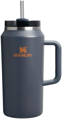 STANLEY Quencher H2 0 Tumbler with Handle and Straw 40 oz   Flowstate 3 Position Lid   Cup Holder Compatible for Travel   Insulated Stainless Steel Cup   BPA Free   Chili Red