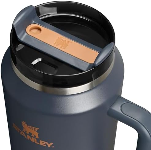 STANLEY Quencher H2 0 Tumbler with Handle and Straw 40 oz   Flowstate 3 Position Lid   Cup Holder Compatible for Travel   Insulated Stainless Steel Cup   BPA Free   Chili Red
