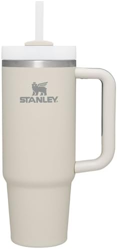 STANLEY Quencher H2 0 Tumbler with Handle and Straw 40 oz   Flowstate 3 Position Lid   Cup Holder Compatible for Travel   Insulated Stainless Steel Cup   BPA Free   Chili Red