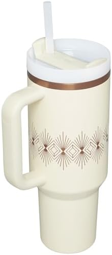 STANLEY Quencher H2 0 Tumbler with Handle and Straw 40 oz   Flowstate 3 Position Lid   Cup Holder Compatible for Travel   Insulated Stainless Steel Cup   BPA Free   Chili Red