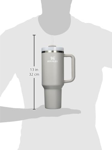 STANLEY Quencher H2 0 Tumbler with Handle and Straw 40 oz   Flowstate 3 Position Lid   Cup Holder Compatible for Travel   Insulated Stainless Steel Cup   BPA Free   Chili Red