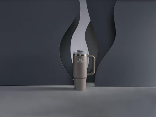 STANLEY Quencher H2 0 Tumbler with Handle and Straw 40 oz   Flowstate 3 Position Lid   Cup Holder Compatible for Travel   Insulated Stainless Steel Cup   BPA Free   Chili Red