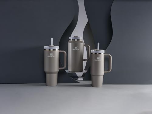 STANLEY Quencher H2 0 Tumbler with Handle and Straw 40 oz   Flowstate 3 Position Lid   Cup Holder Compatible for Travel   Insulated Stainless Steel Cup   BPA Free   Chili Red