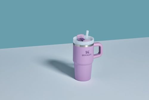 STANLEY Quencher H2 0 Tumbler with Handle and Straw 40 oz   Flowstate 3 Position Lid   Cup Holder Compatible for Travel   Insulated Stainless Steel Cup   BPA Free   Chili Red