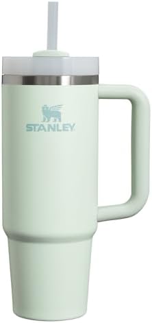STANLEY Quencher H2 0 Tumbler with Handle and Straw 40 oz   Flowstate 3 Position Lid   Cup Holder Compatible for Travel   Insulated Stainless Steel Cup   BPA Free   Chili Red