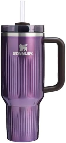 STANLEY Quencher H2 0 Tumbler with Handle and Straw 40 oz   Flowstate 3 Position Lid   Cup Holder Compatible for Travel   Insulated Stainless Steel Cup   BPA Free   Chili Red