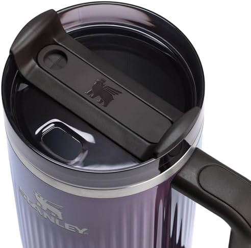 STANLEY Quencher H2 0 Tumbler with Handle and Straw 40 oz   Flowstate 3 Position Lid   Cup Holder Compatible for Travel   Insulated Stainless Steel Cup   BPA Free   Chili Red