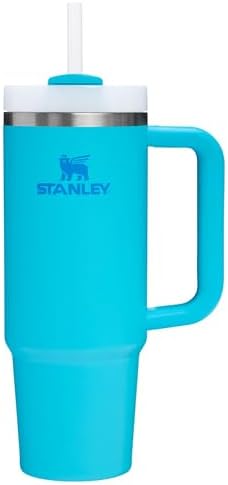 STANLEY Quencher H2 0 Tumbler with Handle and Straw 40 oz   Flowstate 3 Position Lid   Cup Holder Compatible for Travel   Insulated Stainless Steel Cup   BPA Free   Chili Red