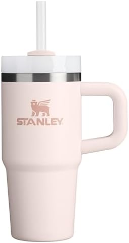 STANLEY Quencher H2 0 Tumbler with Handle and Straw 40 oz   Flowstate 3 Position Lid   Cup Holder Compatible for Travel   Insulated Stainless Steel Cup   BPA Free   Chili Red