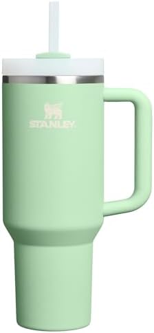 STANLEY Quencher H2 0 Tumbler with Handle and Straw 40 oz   Flowstate 3 Position Lid   Cup Holder Compatible for Travel   Insulated Stainless Steel Cup   BPA Free   Chili Red