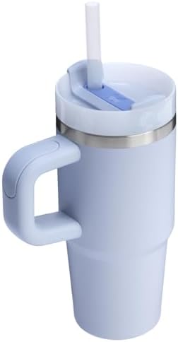 STANLEY Quencher H2 0 Tumbler with Handle and Straw 40 oz   Flowstate 3 Position Lid   Cup Holder Compatible for Travel   Insulated Stainless Steel Cup   BPA Free   Chili Red