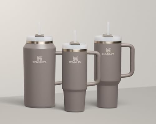 STANLEY Quencher H2 0 Tumbler with Handle and Straw 40 oz   Flowstate 3 Position Lid   Cup Holder Compatible for Travel   Insulated Stainless Steel Cup   BPA Free   Chili Red