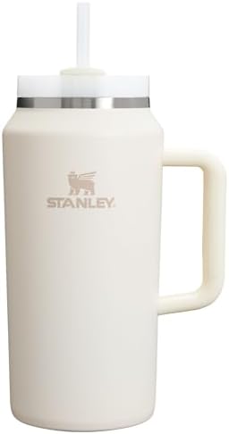STANLEY Quencher H2 0 Tumbler with Handle and Straw 40 oz   Flowstate 3 Position Lid   Cup Holder Compatible for Travel   Insulated Stainless Steel Cup   BPA Free   Chili Red