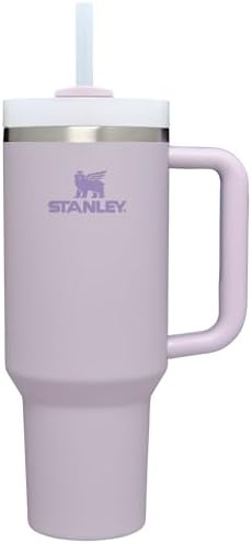 STANLEY Quencher H2 0 Tumbler with Handle and Straw 40 oz   Flowstate 3 Position Lid   Cup Holder Compatible for Travel   Insulated Stainless Steel Cup   BPA Free   Chili Red
