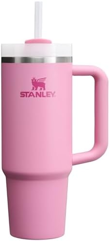 STANLEY Quencher H2 0 Tumbler with Handle and Straw 40 oz   Flowstate 3 Position Lid   Cup Holder Compatible for Travel   Insulated Stainless Steel Cup   BPA Free   Chili Red