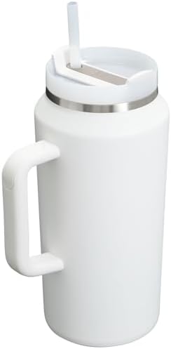 STANLEY Quencher H2 0 Tumbler with Handle and Straw 40 oz   Flowstate 3 Position Lid   Cup Holder Compatible for Travel   Insulated Stainless Steel Cup   BPA Free   Chili Red