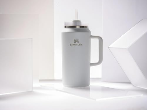 STANLEY Quencher H2 0 Tumbler with Handle and Straw 40 oz   Flowstate 3 Position Lid   Cup Holder Compatible for Travel   Insulated Stainless Steel Cup   BPA Free   Chili Red