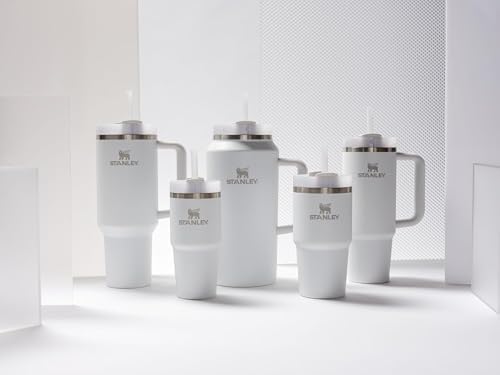 STANLEY Quencher H2 0 Tumbler with Handle and Straw 40 oz   Flowstate 3 Position Lid   Cup Holder Compatible for Travel   Insulated Stainless Steel Cup   BPA Free   Chili Red