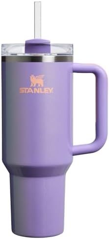 STANLEY Quencher H2 0 Tumbler with Handle and Straw 40 oz   Flowstate 3 Position Lid   Cup Holder Compatible for Travel   Insulated Stainless Steel Cup   BPA Free   Chili Red